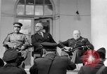 Image of Franklin Roosevelt at Tehran Conference Tehran Iran, 1943, second 20 stock footage video 65675053420