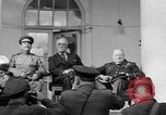 Image of Franklin Roosevelt at Tehran Conference Tehran Iran, 1943, second 23 stock footage video 65675053420