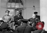 Image of Franklin Roosevelt at Tehran Conference Tehran Iran, 1943, second 24 stock footage video 65675053420