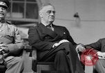Image of Franklin Roosevelt at Tehran Conference Tehran Iran, 1943, second 36 stock footage video 65675053420