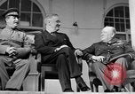 Image of Franklin Roosevelt at Tehran Conference Tehran Iran, 1943, second 54 stock footage video 65675053420