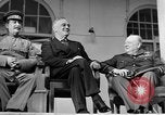 Image of Franklin Roosevelt at Tehran Conference Tehran Iran, 1943, second 59 stock footage video 65675053420