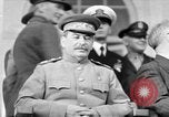 Image of Big Three leaders at Tehran Conference Tehran Iran, 1943, second 1 stock footage video 65675053421