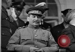 Image of Big Three leaders at Tehran Conference Tehran Iran, 1943, second 4 stock footage video 65675053421