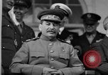 Image of Big Three leaders at Tehran Conference Tehran Iran, 1943, second 5 stock footage video 65675053421