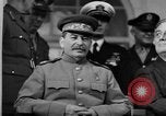 Image of Big Three leaders at Tehran Conference Tehran Iran, 1943, second 6 stock footage video 65675053421
