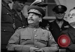 Image of Big Three leaders at Tehran Conference Tehran Iran, 1943, second 8 stock footage video 65675053421