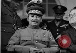 Image of Big Three leaders at Tehran Conference Tehran Iran, 1943, second 9 stock footage video 65675053421