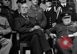 Image of Big Three leaders at Tehran Conference Tehran Iran, 1943, second 48 stock footage video 65675053421