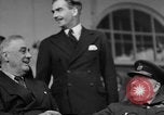 Image of Franklin Roosevelt among Big Three Tehran Iran, 1943, second 4 stock footage video 65675053422