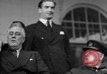 Image of Franklin Roosevelt among Big Three Tehran Iran, 1943, second 6 stock footage video 65675053422