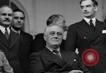 Image of Franklin Roosevelt among Big Three Tehran Iran, 1943, second 17 stock footage video 65675053422