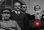 Image of Franklin Roosevelt among Big Three Tehran Iran, 1943, second 22 stock footage video 65675053422