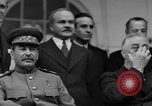 Image of Franklin Roosevelt among Big Three Tehran Iran, 1943, second 23 stock footage video 65675053422