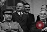 Image of Franklin Roosevelt among Big Three Tehran Iran, 1943, second 26 stock footage video 65675053422