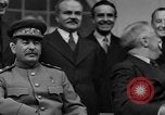 Image of Franklin Roosevelt among Big Three Tehran Iran, 1943, second 29 stock footage video 65675053422