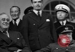 Image of Franklin Roosevelt among Big Three Tehran Iran, 1943, second 36 stock footage video 65675053422