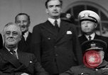 Image of Franklin Roosevelt among Big Three Tehran Iran, 1943, second 38 stock footage video 65675053422