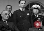 Image of Franklin Roosevelt among Big Three Tehran Iran, 1943, second 44 stock footage video 65675053422