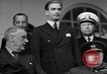 Image of Franklin Roosevelt among Big Three Tehran Iran, 1943, second 45 stock footage video 65675053422