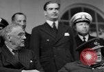 Image of Franklin Roosevelt among Big Three Tehran Iran, 1943, second 48 stock footage video 65675053422