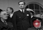 Image of Franklin Roosevelt among Big Three Tehran Iran, 1943, second 54 stock footage video 65675053422