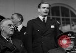 Image of Franklin Roosevelt among Big Three Tehran Iran, 1943, second 55 stock footage video 65675053422