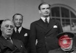 Image of Franklin Roosevelt among Big Three Tehran Iran, 1943, second 59 stock footage video 65675053422