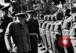 Image of Winston Churchill birthday Tehran Iran, 1943, second 18 stock footage video 65675053423