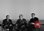 Image of Franklin Roosevelt with sons Franklin and Elliott Egypt, 1943, second 6 stock footage video 65675053425