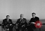 Image of Franklin Roosevelt with sons Franklin and Elliott Egypt, 1943, second 8 stock footage video 65675053425