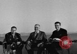 Image of Franklin Roosevelt with sons Franklin and Elliott Egypt, 1943, second 10 stock footage video 65675053425