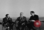 Image of Franklin Roosevelt with sons Franklin and Elliott Egypt, 1943, second 15 stock footage video 65675053425