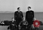 Image of Franklin Roosevelt with sons Franklin and Elliott Egypt, 1943, second 16 stock footage video 65675053425