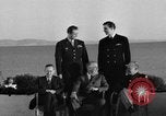 Image of Franklin Roosevelt with sons Franklin and Elliott Egypt, 1943, second 20 stock footage video 65675053425