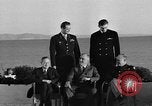 Image of Franklin Roosevelt with sons Franklin and Elliott Egypt, 1943, second 21 stock footage video 65675053425