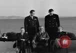 Image of Franklin Roosevelt with sons Franklin and Elliott Egypt, 1943, second 22 stock footage video 65675053425