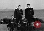 Image of Franklin Roosevelt with sons Franklin and Elliott Egypt, 1943, second 25 stock footage video 65675053425