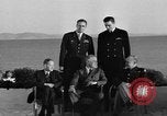 Image of Franklin Roosevelt with sons Franklin and Elliott Egypt, 1943, second 26 stock footage video 65675053425
