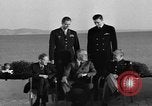 Image of Franklin Roosevelt with sons Franklin and Elliott Egypt, 1943, second 27 stock footage video 65675053425