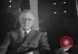 Image of Franklin Roosevelt with sons Franklin and Elliott Egypt, 1943, second 33 stock footage video 65675053425