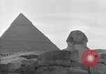 Image of Roosevelt and Churchill visit Pyramids Egypt, 1943, second 13 stock footage video 65675053426