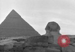 Image of Roosevelt and Churchill visit Pyramids Egypt, 1943, second 14 stock footage video 65675053426