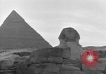 Image of Roosevelt and Churchill visit Pyramids Egypt, 1943, second 21 stock footage video 65675053426