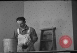 Image of One armed paperhanger United States USA, 1943, second 18 stock footage video 65675053440