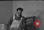 Image of One armed paperhanger United States USA, 1943, second 23 stock footage video 65675053440