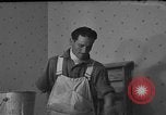 Image of One armed paperhanger United States USA, 1943, second 24 stock footage video 65675053440