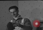 Image of One armed paperhanger United States USA, 1943, second 34 stock footage video 65675053440