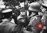 Image of Adolf Hitler shaking hands with Petain in Montoire France, 1940, second 17 stock footage video 65675053449