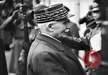 Image of Adolf Hitler shaking hands with Petain in Montoire France, 1940, second 27 stock footage video 65675053449